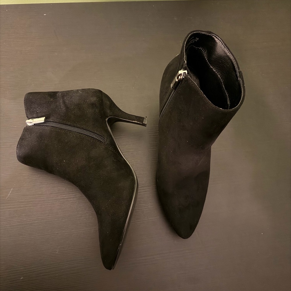 Madden Girl Black Ankle Boots